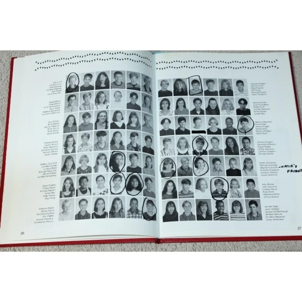 1996 Thayer‎ Hill Middle School Yearbook Annual Naperville Illinois IL - 96